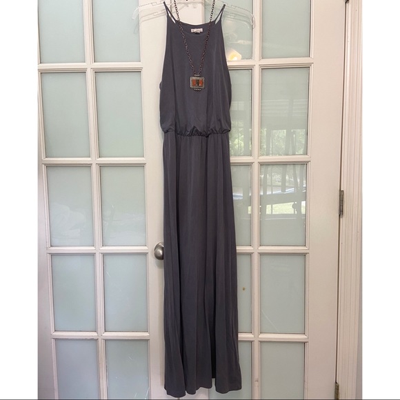 🌸3 for $15🌸 GAP Grey Maxi Dress - Picture 1 of 3